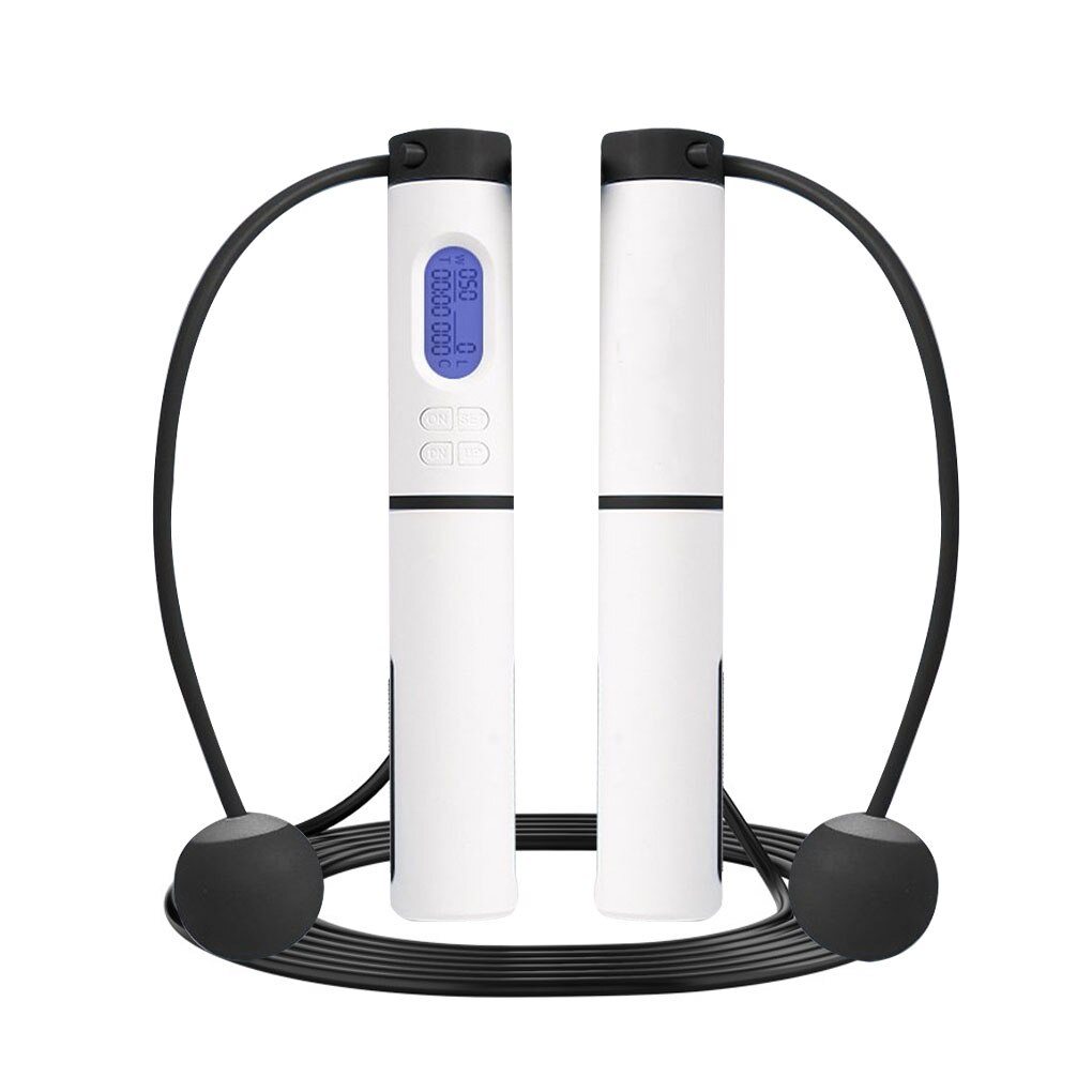 Cordless Jump Ropes Smart Electronic Digital Wireless Skip Rope Calorie Consumption Fitness Body Building Exercise Jumping Rope: 2