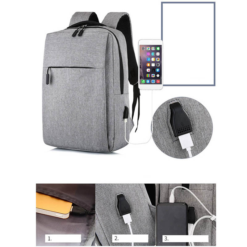 15.6 inch Laptop Usb Backpack School Bag Rucksack Anti Theft Men Backbag Travel Daypacks Male Leisure Backpack Mochila