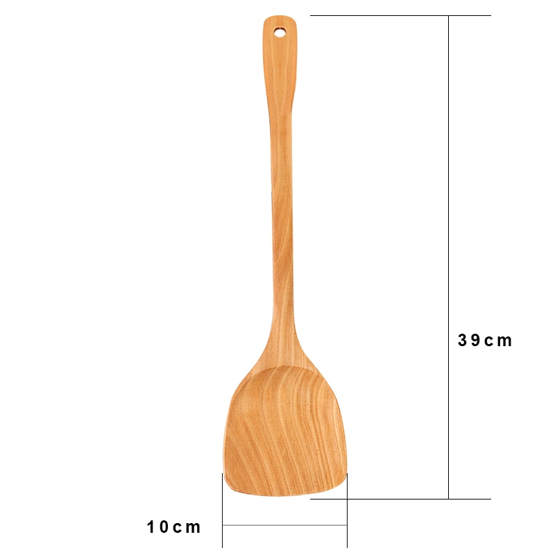 2022New Cooking Utensils Wooden Turners Pancake Shovel Pot Spatula Frying Fish Shovel Kitchen Tools