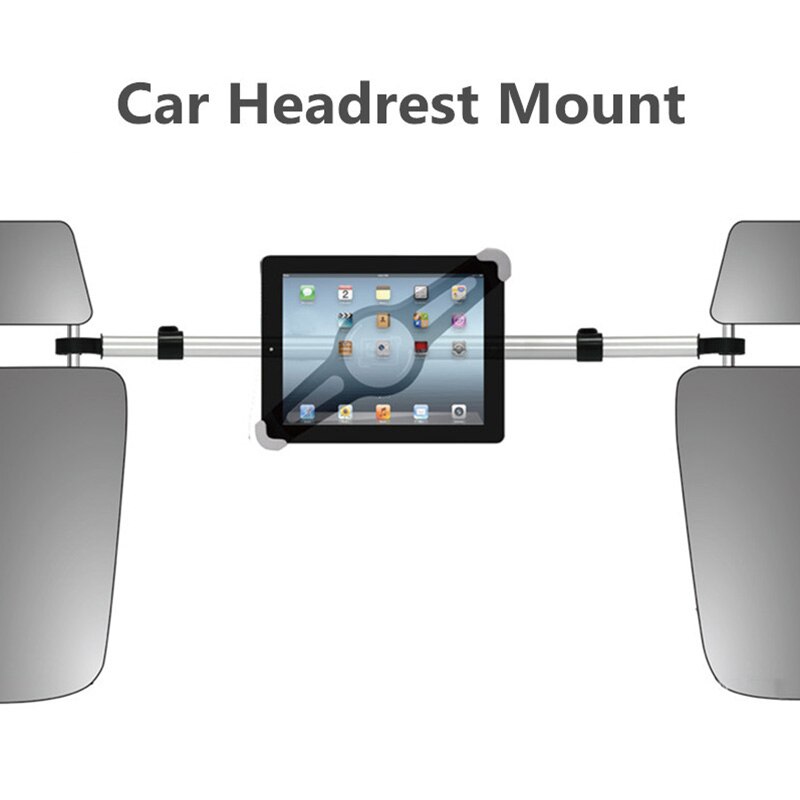 Bil surfplatta hållare 360 ° rotation justerbar tablett stativ baksäte fäste för ipad 7-11 tums universell baksätet tablett hållare