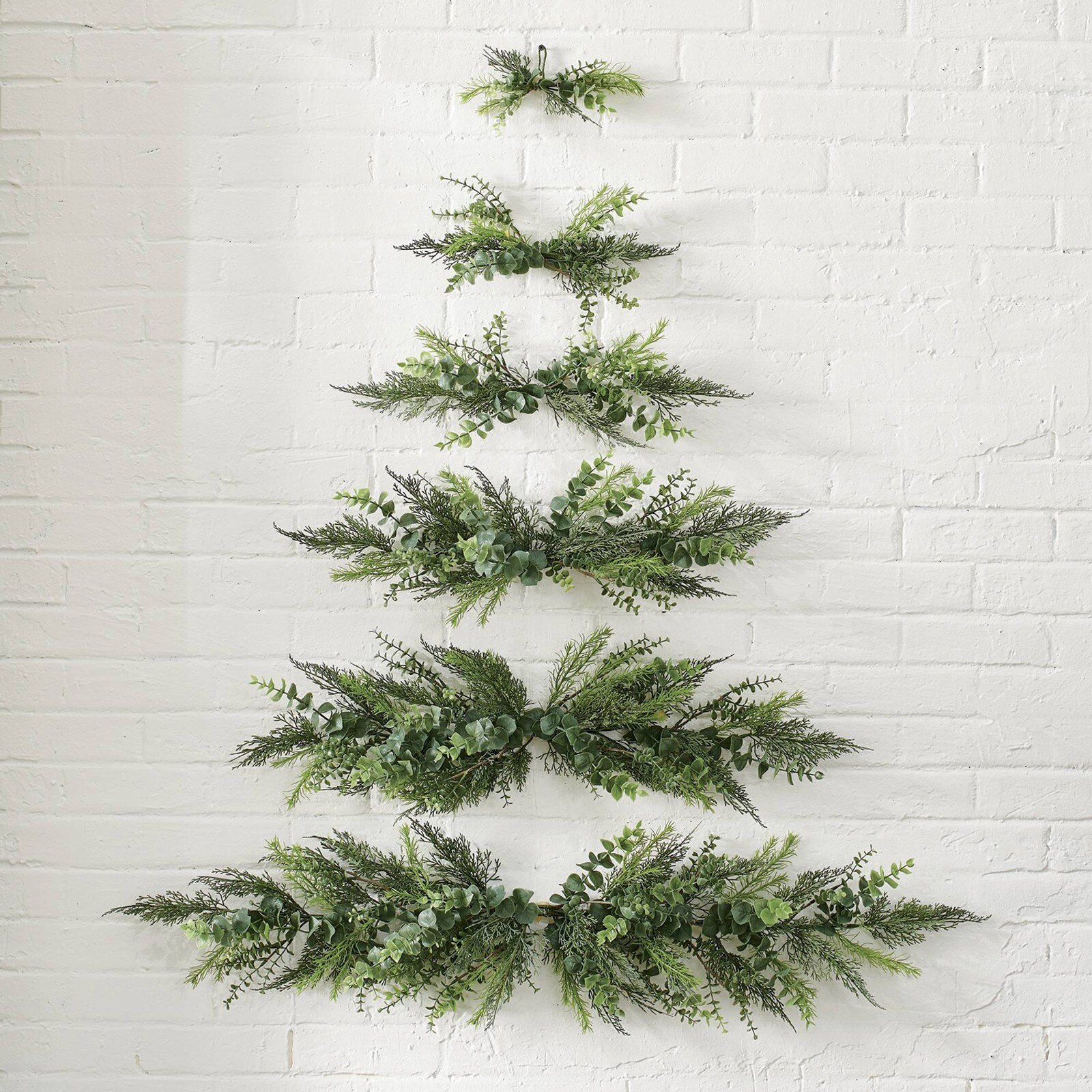 Mini arbre de noël pendentif mural tissu mural décoration petit sapin de noël