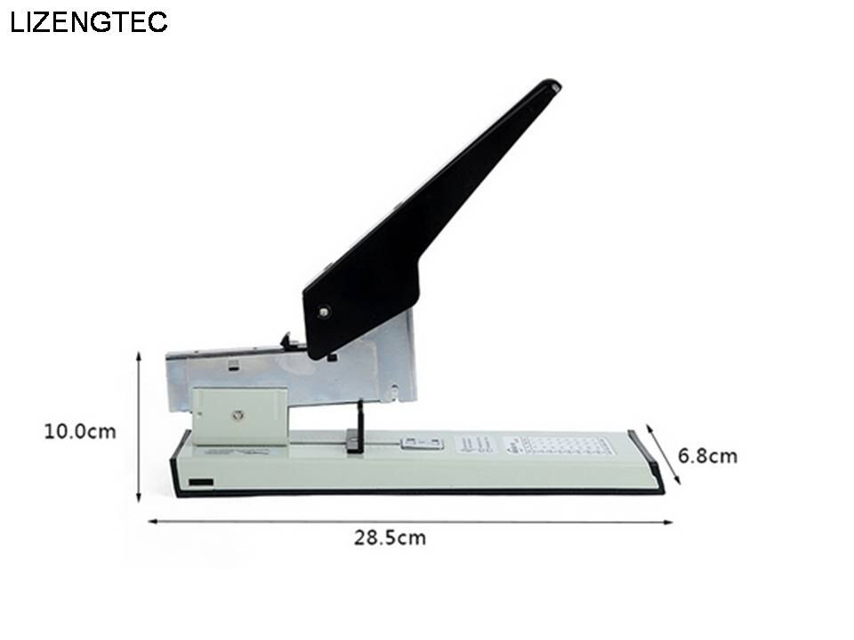 LIZENGTEC Heavy-duty stapler 100 Pages Stapler Binding Machine for Accounting and Finance