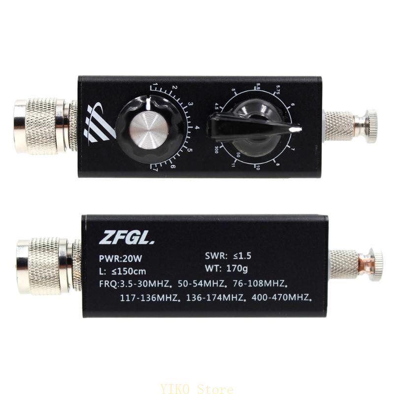 K32C 20W QRP Fullband HF Antenne 5MHz-55MHz abgestimmte Antennen-Kurzwellenantenne abgestimmt