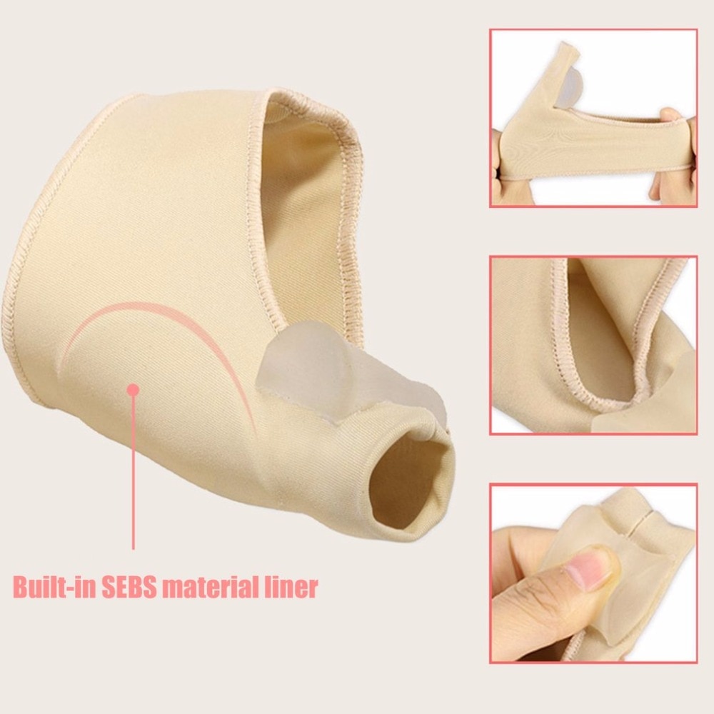 1 Paar Zachte Bunion Protector Toe Straightener Siliconen Teen Separator Corrector Duim Voeten Zorg Richter Hallux Valgus