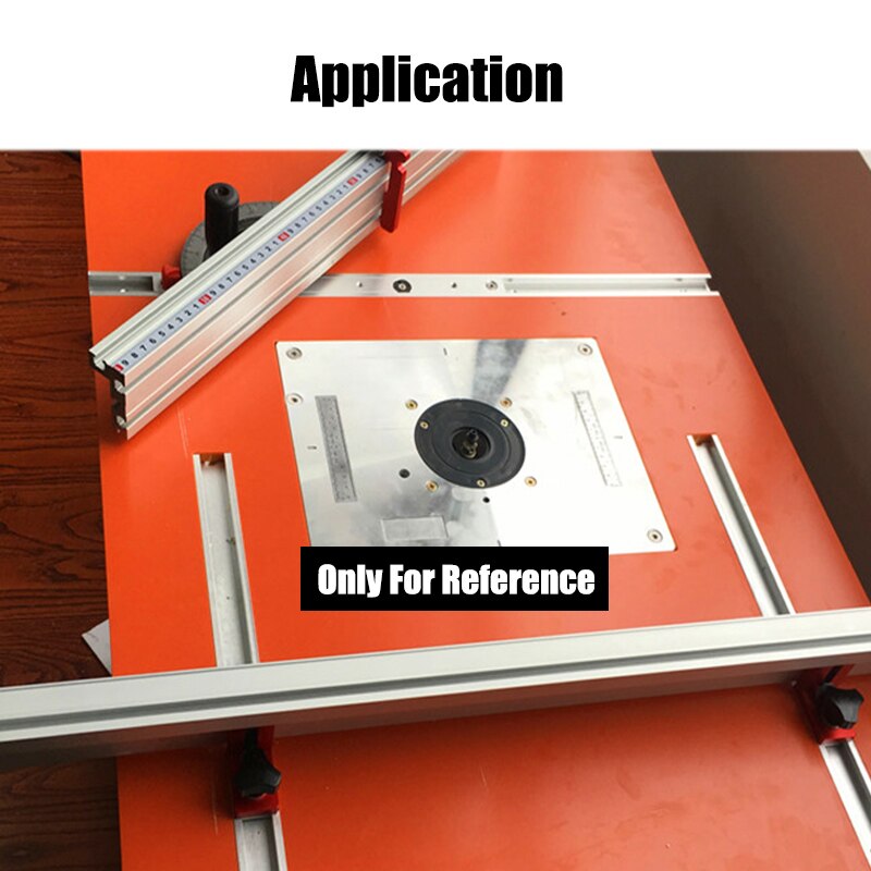 Pince de voie biseautée menuiserie | En alliage d'aluminium, rail à fente en T, goulotte de travail du bois, accessoire bricolage-M25