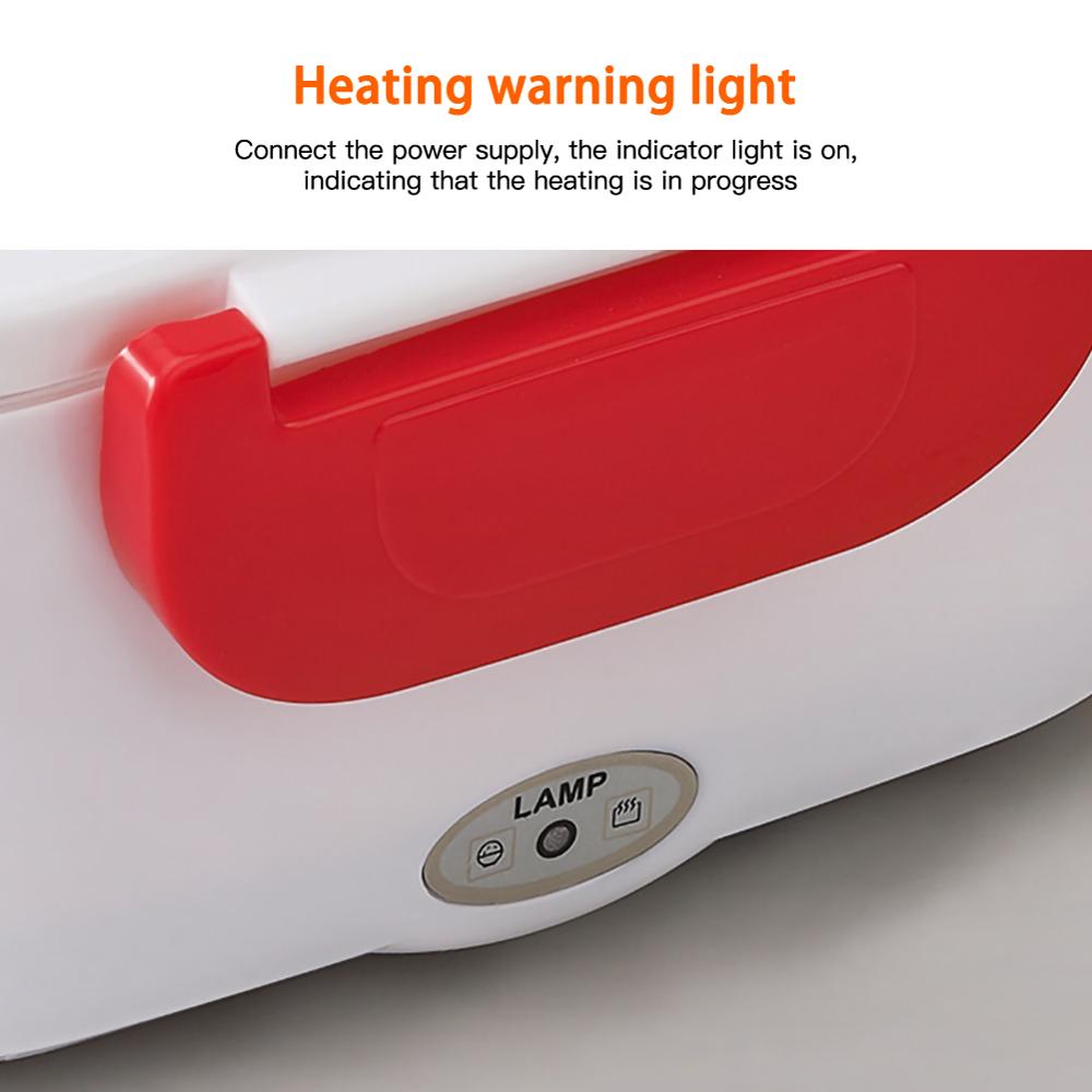 1.5L Elektrische Verwarming Lunchbox Huis & Auto 12V 220V Plug-In Lunchboxen Plastic Of Stalen voedsel Container Draagbare Gerecht Bento Box
