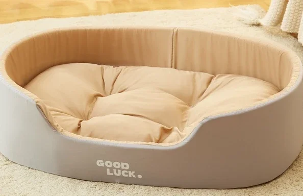Cama suave para perros, sofá Universal para mascotas para las cuatro estaciones, cojín relleno para perros y gatos, cama para cachorros y gatitos, almohada para gatos, accesorios para mascotas, suministros para gatos: L / Verde aqua