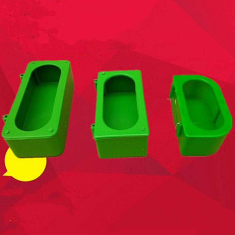 Pet Birds Hanging Feeding Trough Parrot Food Water Bowl Feeding Splash-proof Cup Plastic Bird Pigeons Cage Feeder