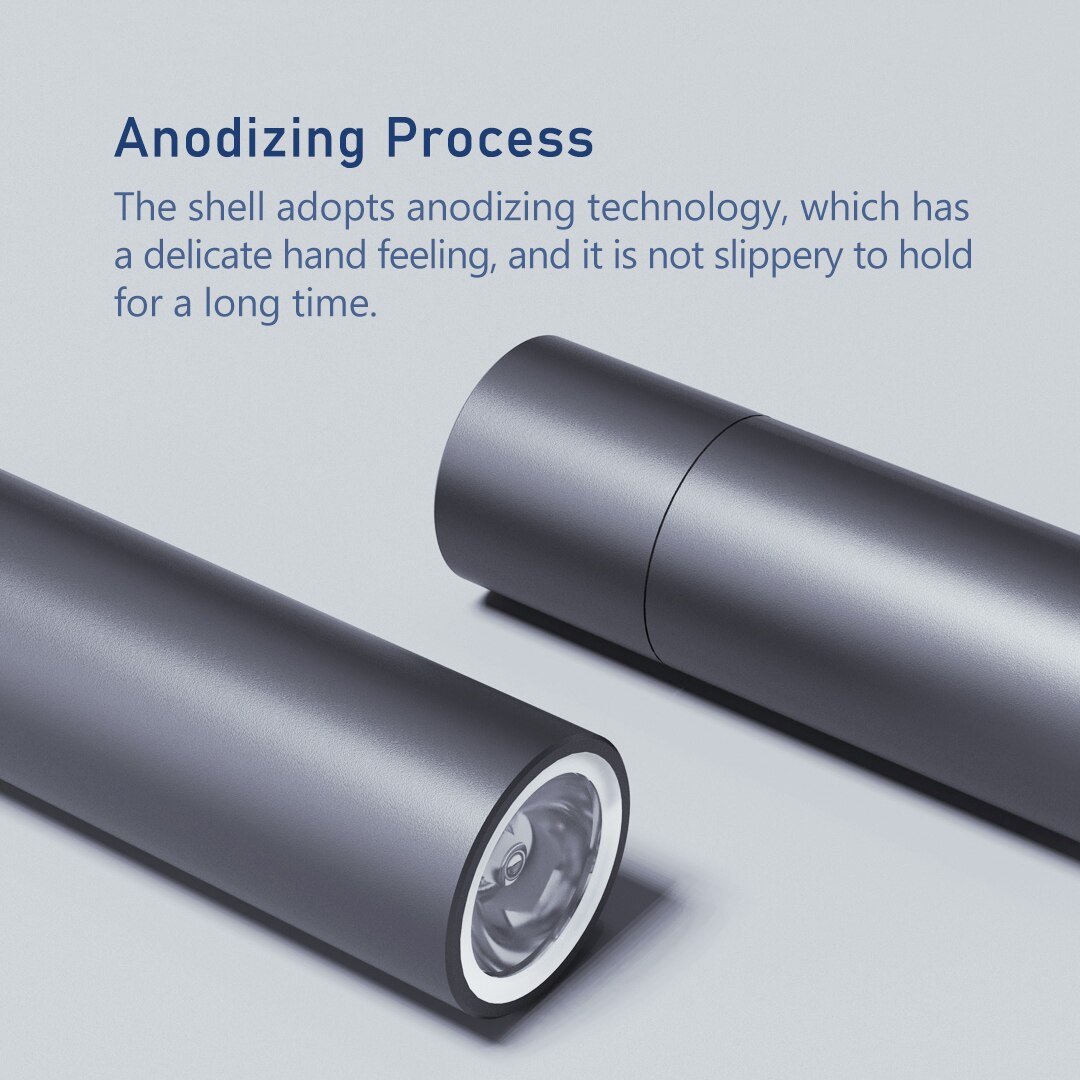 Xiaomi Chao Led Zaklamp Ultra Bright Torch Oplaadbare Camping Licht Lange Batterij 3 Switch Modes Waterdichte Fiets