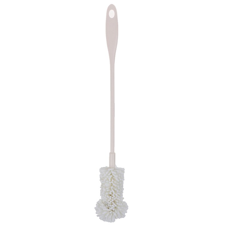 1pc esponja copo de lavagem do bebê leite garrafa escovas alça longa mais limpo fácil de limpar garrafa vidro isolamento pote escova ferramentas cozinha: Default Title