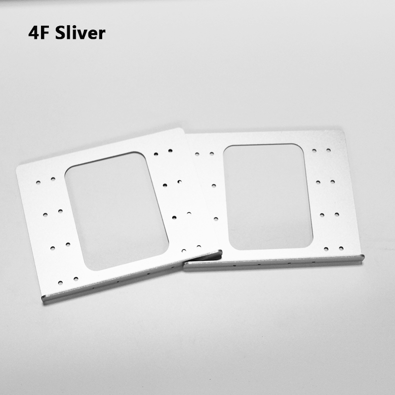 Aluminium 3,5 HDD Festplattenhalterung DIY Festplattenbox Festplatten-Erweiterungsgestell Chassis-Zubehör: Grün
