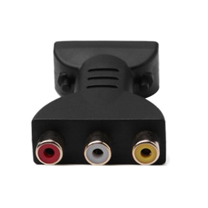 Hd 1080p hdmi-kompatibel till rca av-kompositadapterkonverterare  av2 hdmi-ljud- och videokabel hdmi till av med usb-kabel för hd-tv-box
