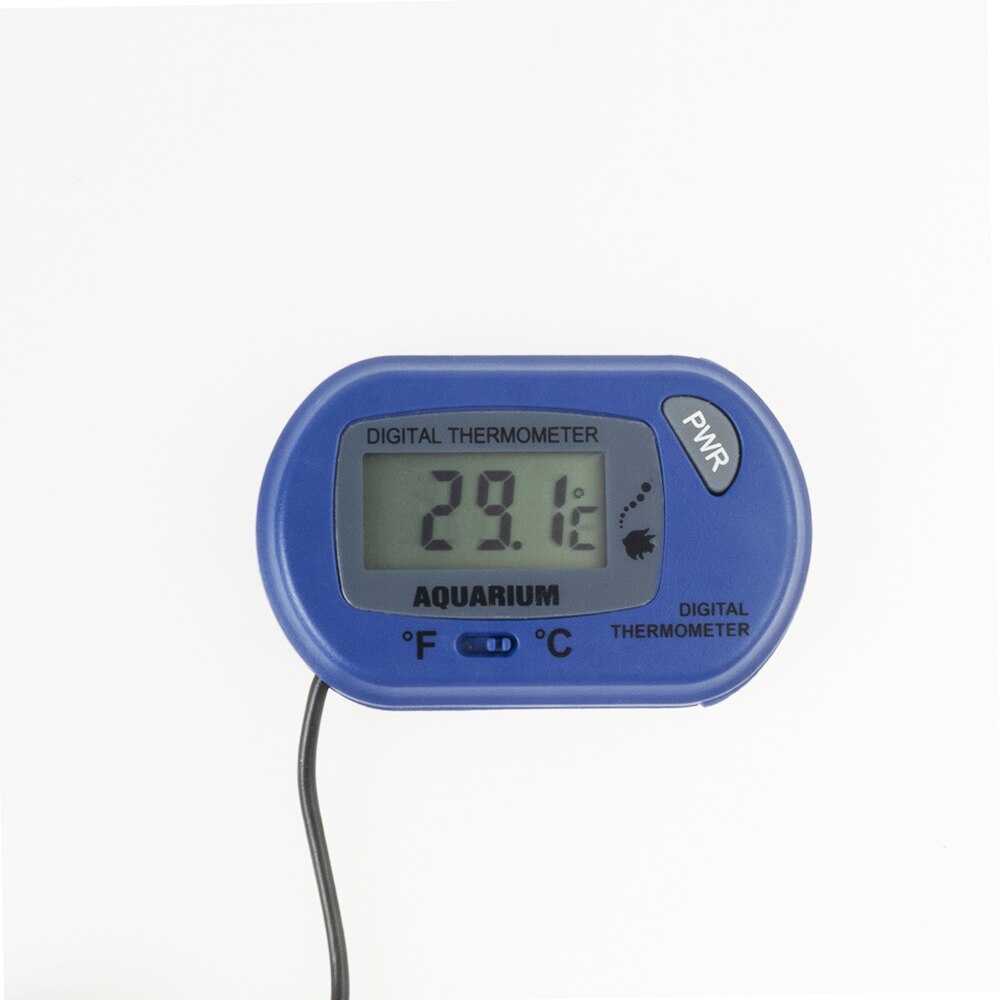 Digital Thermometer für Aquarium Hohe Genauigkeit Temperatur Meter Messgerät für Gepflanzt Aquarium Aqquarium Zubehör Liefert: Blau
