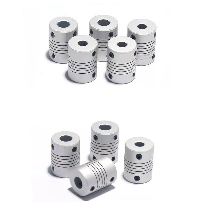 Flexible Coupling D19L25 5x8mm Aluminium Z Axis CNC Motor Jaw Shaft Coupler For Stepper Motor Coupler Shaft Couplings 3D Printer