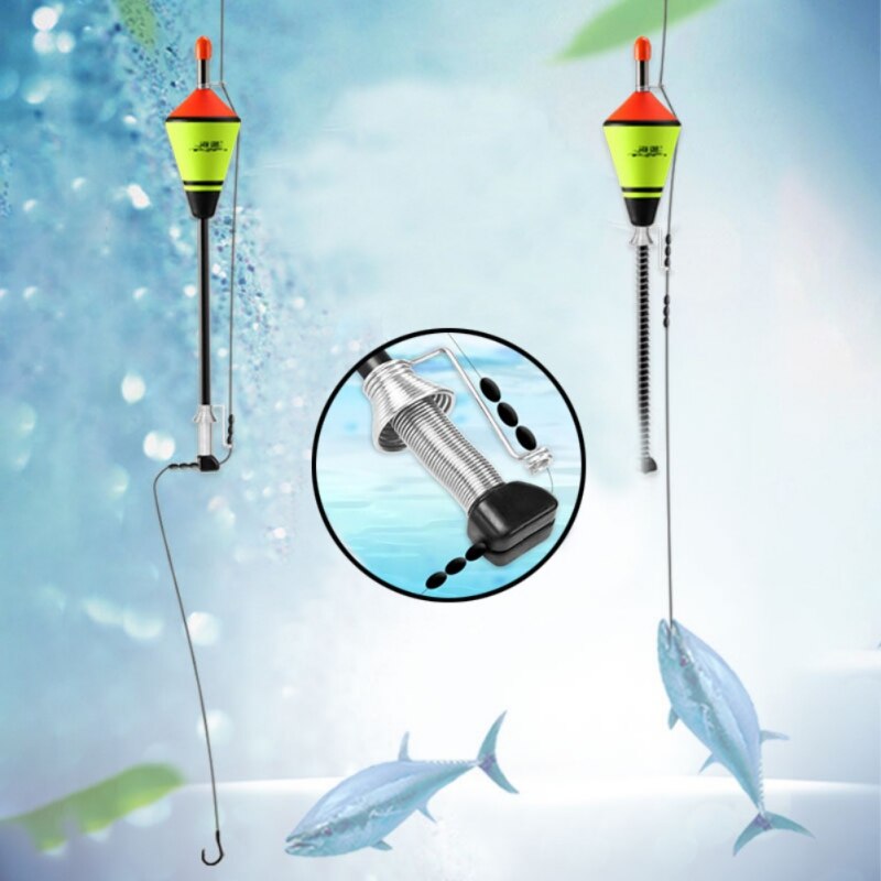 Fishing Float Portable Device Automatic Fishing Bobber Set Fishing Float Device Fishing Tackle Accessories