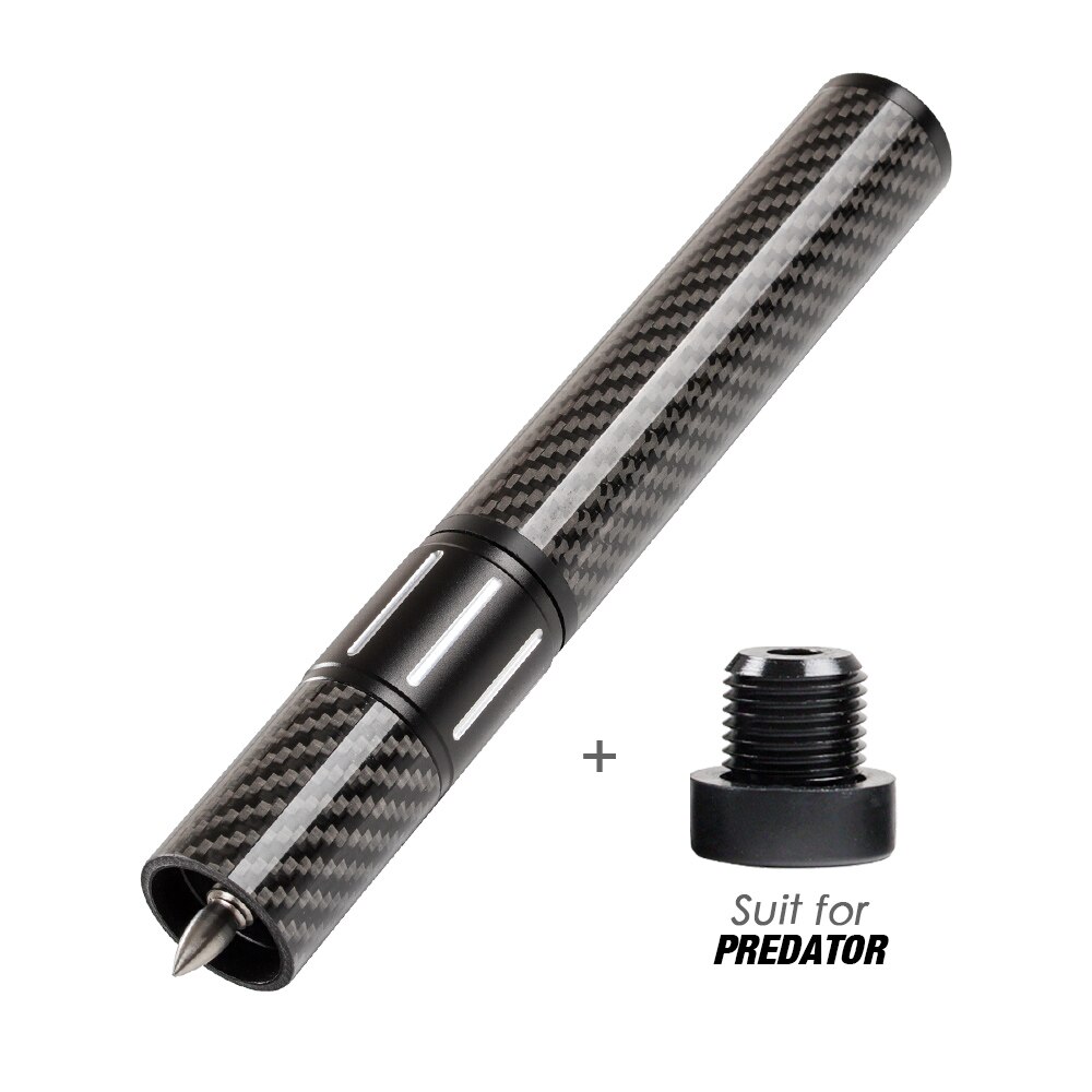 Billiards Extension Bumper Carbon Fiber Extendable Extension Billiard Accessories for Mezz Predator KONLLEN ZOKUE Jflowers Cue: C