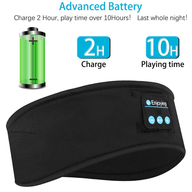Drahtlose Bluetooth Musik Stirnband Laufende Sport Elastische SchweißBand Stirnbänder Schlafen Headwear Kopfhörer Lautsprecher Headset