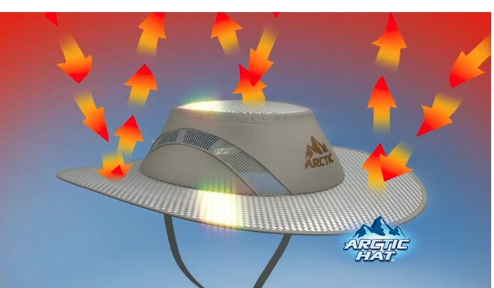 Arctic Cap Cooling Ice Cap Sunscreen Hydro Cooling Bucket Hat Arctic Hat with UV Protection Keeps you Cool
