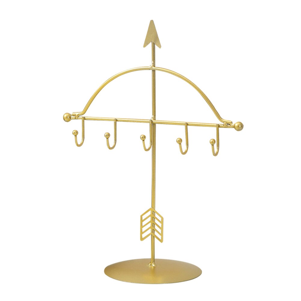 Desktop Key Holder Display Rack Earring Ring Modern Multifunctional Bracelet Organizer Decorative Jewelry Stand Hanging Hook