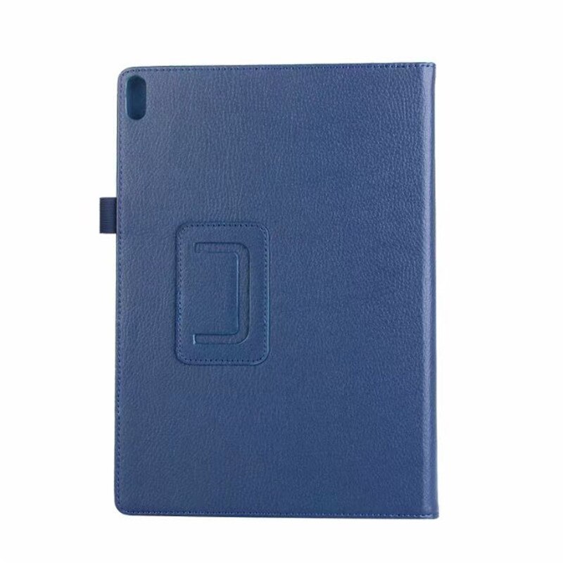Case Voor Lenovo Tab 4 10 Tb-X304F X304L Pu Lederen Tablet Cover Stand Capa Voor Lenovo TAB4 10.1 &quot;Plus TB-X704F/L Flip Cover + Pen: drak blue
