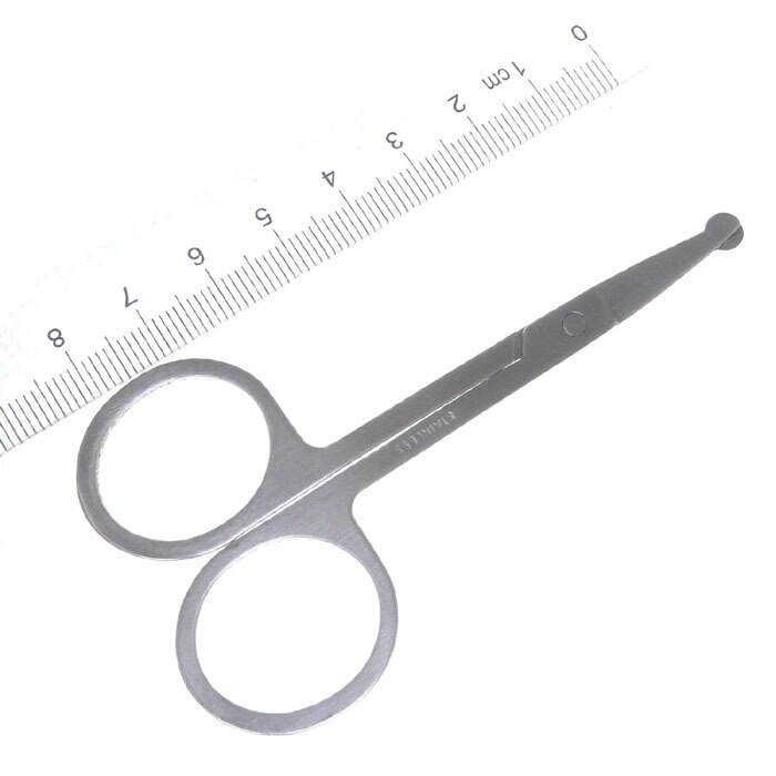 Nose Hair Remover Stainless Steel Scissors Trimmer Safety Clipper