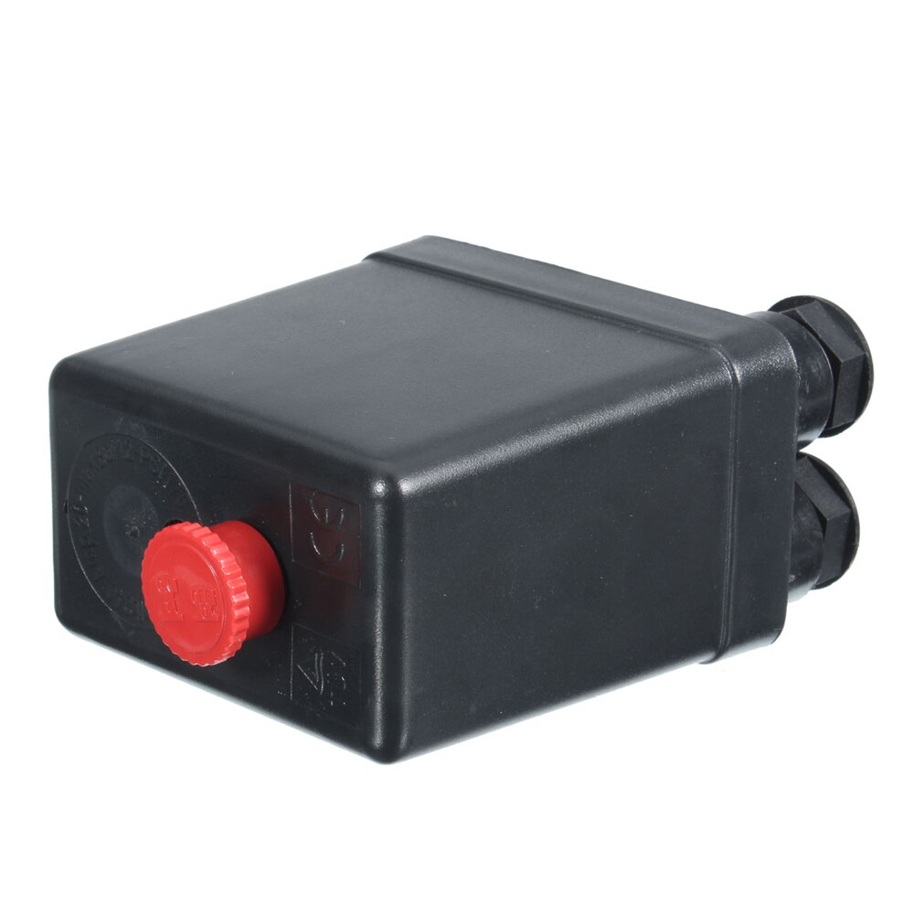 KKMOON Pressure Gauges 125 PSI 12 Bar Small Air Compressor Pressure Switch Control Adjustable Regulator Valve Instrument