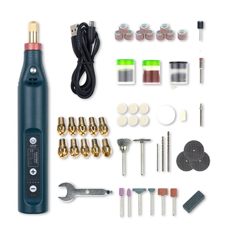 Elektrische Mini Boor Grinder Slijpen Pen Draagbare Polijstmachine 5V 2A Voor Snijden Graveren Frezen Slijpen Polijsten