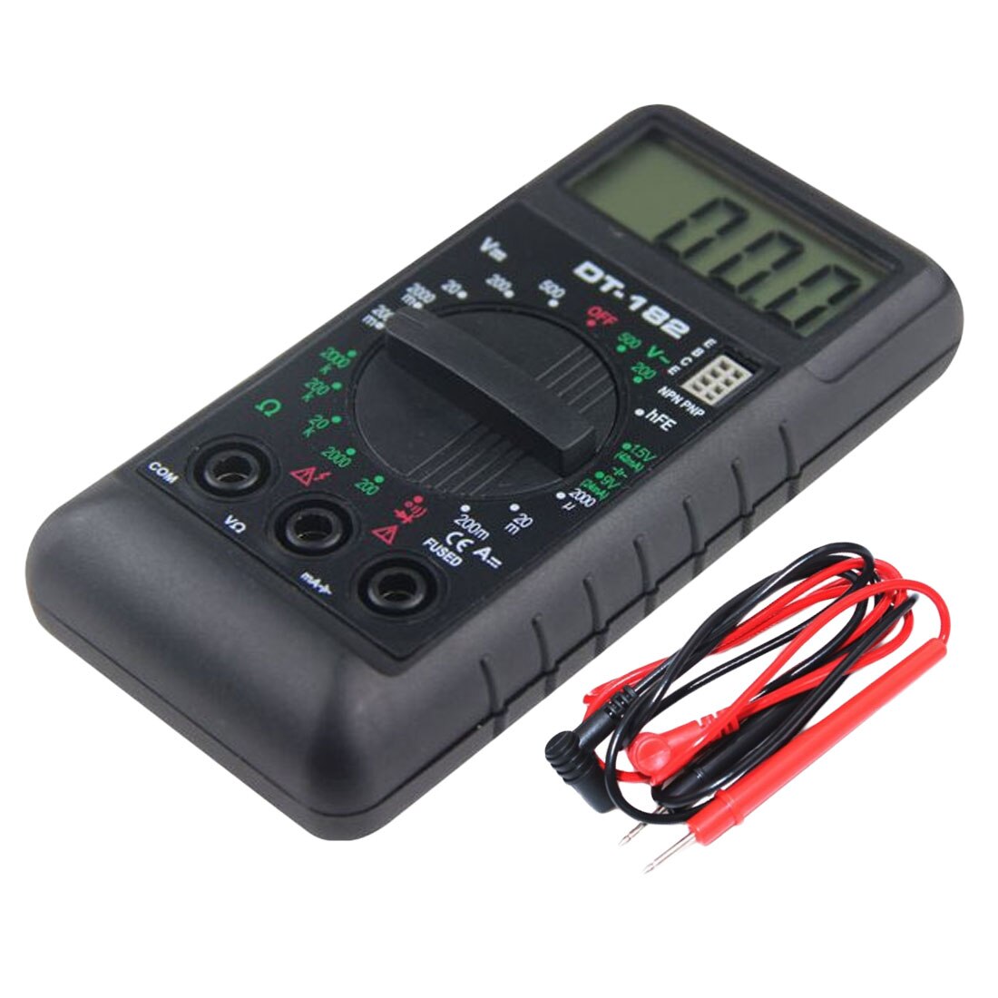 Tft-kleurendisplay Multifunctionele Transistor Tester Diode Thyristor Capaciteit Weerstand Inductie Mosfet Esr Lcr Meter: DT182