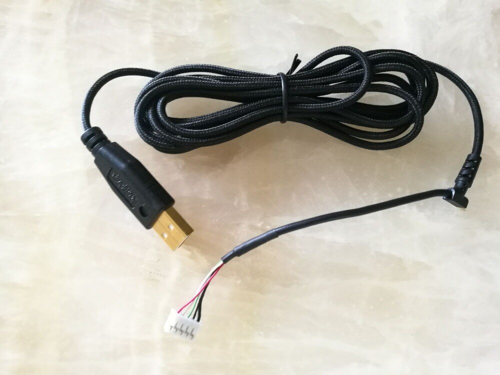Pies de ratón para patines, CABLE USB, codificador para Razer Naga