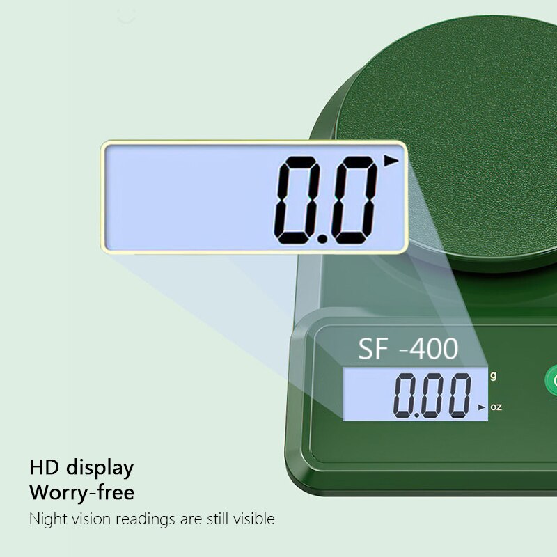 Kitchen Electronic Scale High Precision Gram Measuring Scale Household 1G Balance 0.1G Accurate Baking Scale Food Jewelry Scale