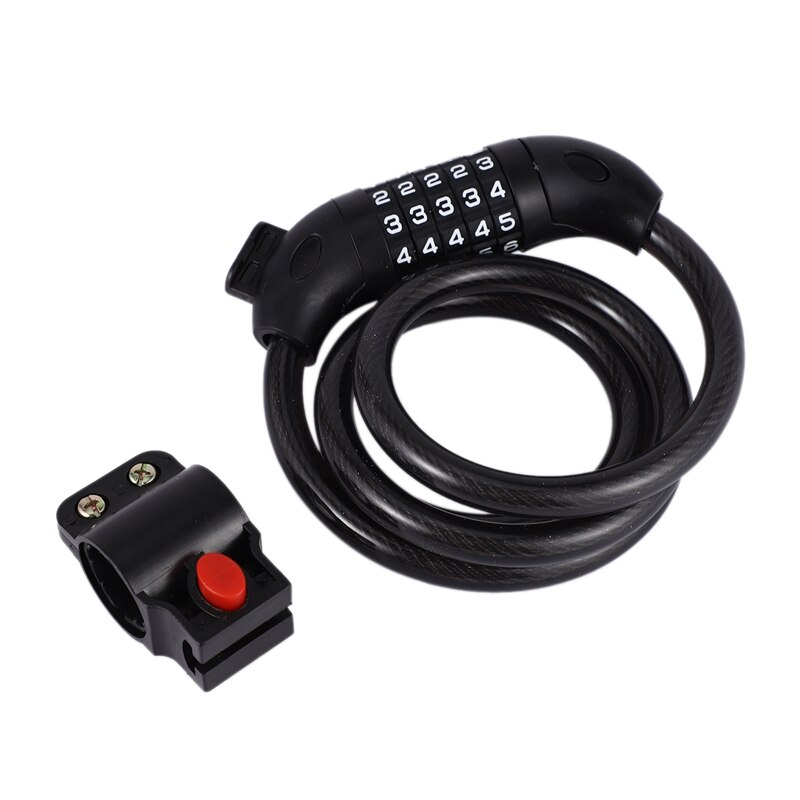 Candado de código portátil antirrobo para patinete eléctrico, accesorios de bloqueo para Ninebot MAx G30, xiaomi M365