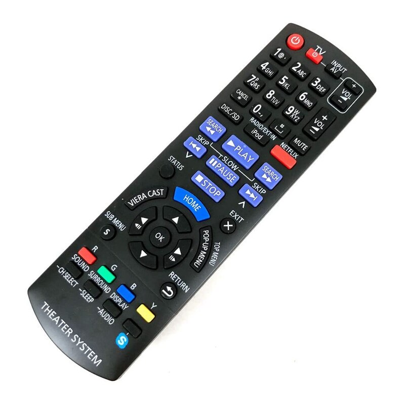 Remote Control for Panasonic Theater System N2QAYB000632 SA-BTT370 SA-BTT770 SC-BTT370 SC-BTT770
