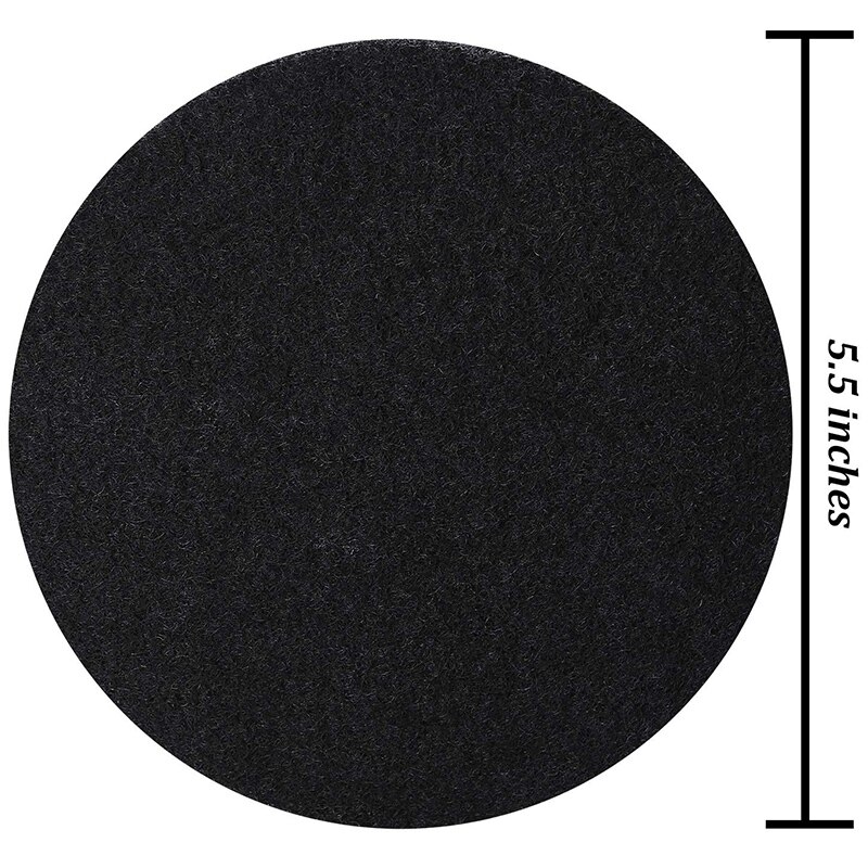 6 Pack Verdickt Kompost Behälter Filter Aktivkohle Filter für Küche Kompost Behälter Filter Ersatz, 10 mm Dicke, 6,75