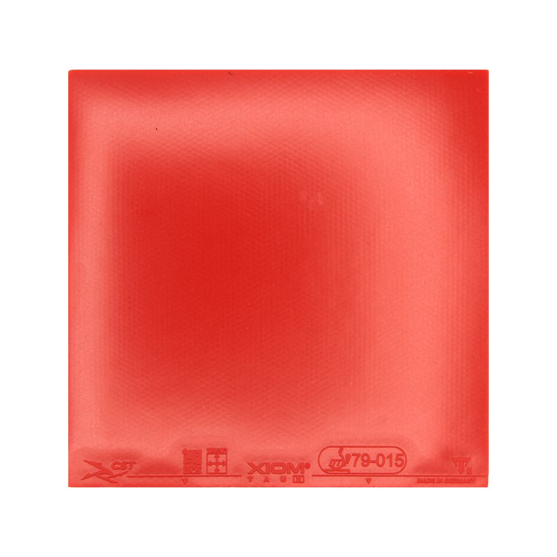 XIOM TAU II Tacky Table Tennis Rubber CARBO SPONGE TENSORIZED Ping Pong