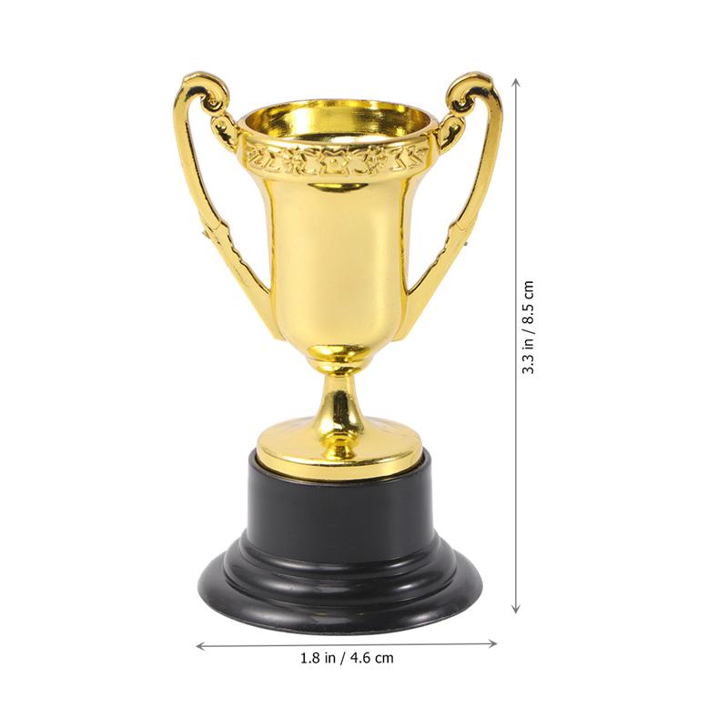 20Pcs Reward Trophy Prize Cup Plastic Trophy Novelty Toy Gags & Practical Jokes For Kids Game Children