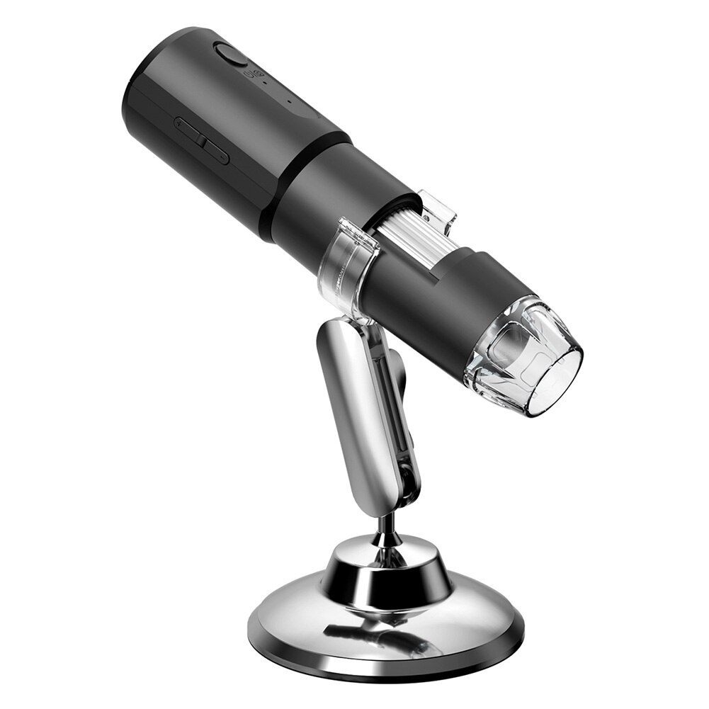 Wifi Microscoop 50X-1000X Vergroting Draadloze Microscoop Met 8 Leds Beugel Professionele Usb Digitale Microscoop