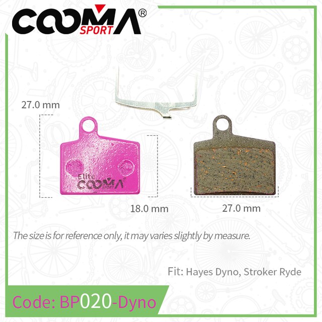 Pastillas de freno de bicicleta de cerámica para bicicleta de carretera SRAM Avid Shimano Magura Hayes Formula Hope MTB, 4 pares, Elite: Transparente