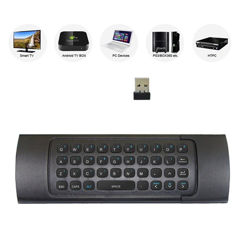 MX3 2.4G Wireless Keyboard Controller Afstandsbediening Air Mouse Voor Smart Android 7.1 Tv Box X96 Mini S905w Tx3 tvbox