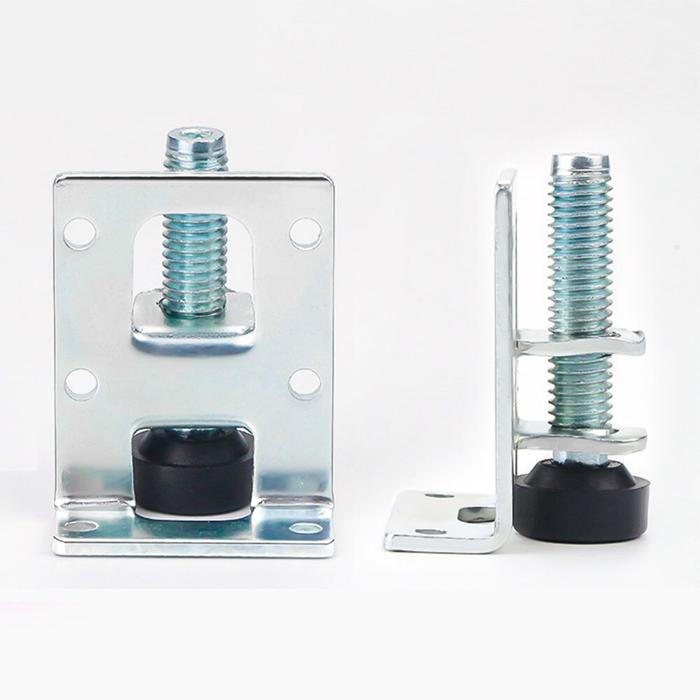 4pcs Heavy Duty Steel Protect Floor Anti Slip Adjustable Height Home Furniture Leg Leveler Foot Screws For Table Small Feet