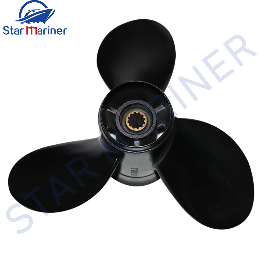3B2-64517-0 Propeller 8.9*8.5 Aluminium Voor Tohatsu Buitenboordmotor 2 Stroke 9.8HP Hidea 2T 9.8HP 3B2-64517 Boot motor