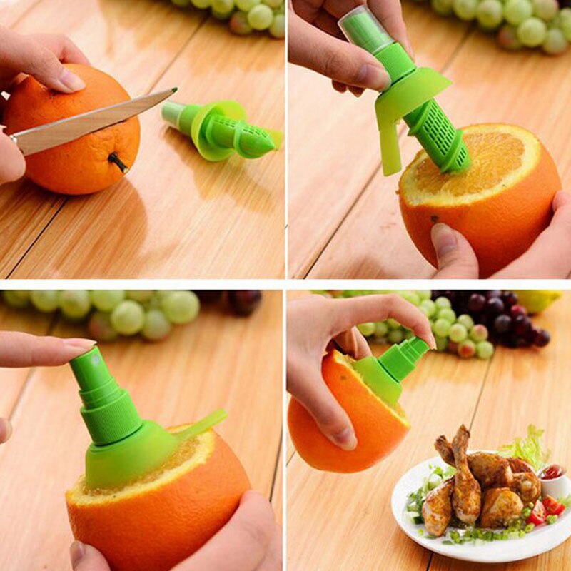 Fruit Citroensap Sproeier Kitchen Tools Citrus Spray Hand Fruit Oranje Juicer Mini Squeezer Keuken Accessoires Citruspers