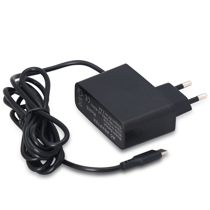 Travel Startpagina Ac Wall Charger Adapter Power Supply Eu Plug Voor Nintendo Switch Ns