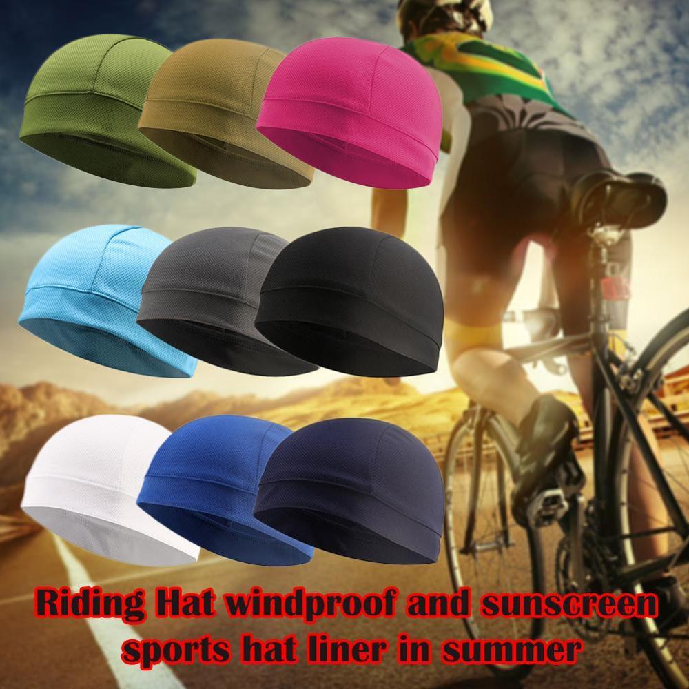 Motorhelm schedel binnenmuts coolmax hoed snel drogend ademende hoed racepet onder helm muts motorcrosshelm