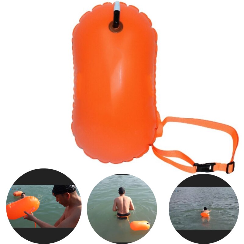 Swimming Buoy Swim Trainning Inflatable Flotation Outdoor Supplies 1PC Waterproof Framed Pool Dry Air Float Bag