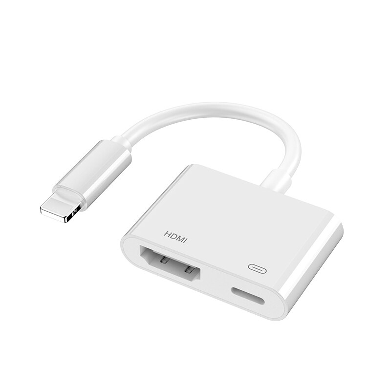 Naar Hdmi Kabel Adapter Met Lightning Poort Opladen: Default Title