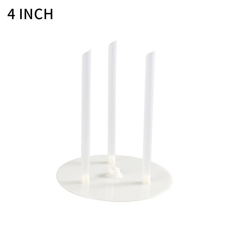 Round Mousse Cake Boards and Dowels Cake Board Tier Stacking Support Multi-layer Wedding Birthday Cake Pastry Decorative Tools: 9CMX23CM
