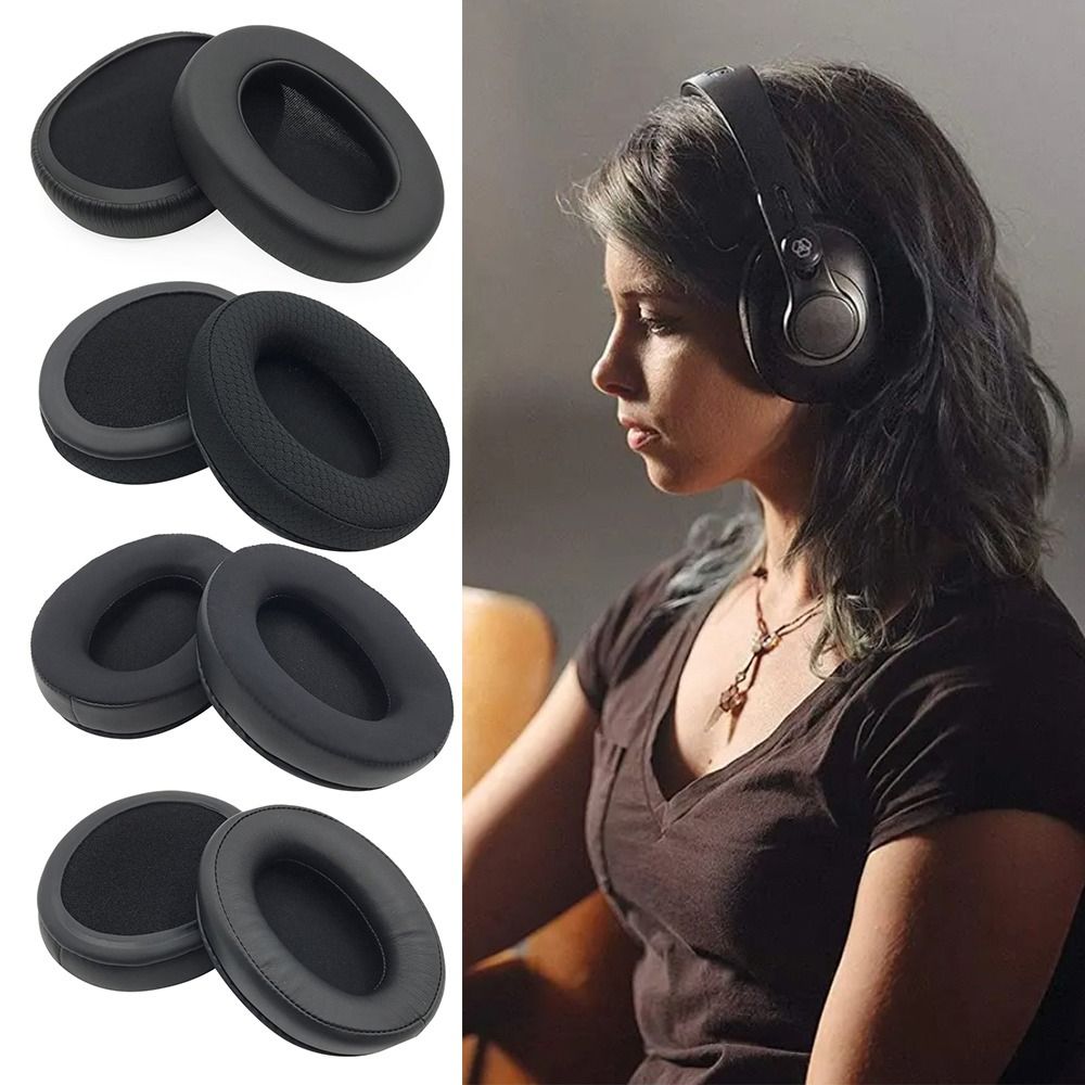 1 Paar Vervangende Oorkussentjes Zacht Traagschuim Kussen Voor Akg K361 K371 Hoofdtelefoon Oorkussenhoes Headset Ruisonderdrukking