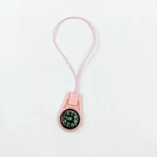 Mini Kompass ABS Camping Wandern Tasche Kompass Anhänger Tragbare Navigation Klettern Reiten Kinder Outdoor Survival Ausrüstung: Dark Grau