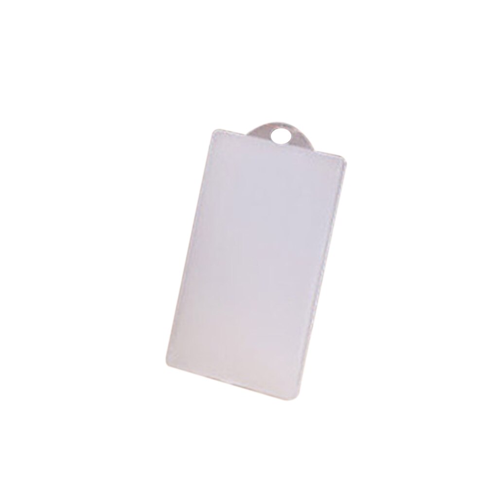 Ultra-thin PVC transparent IC card protective cover bus card credit card without rope shell bracket: 4