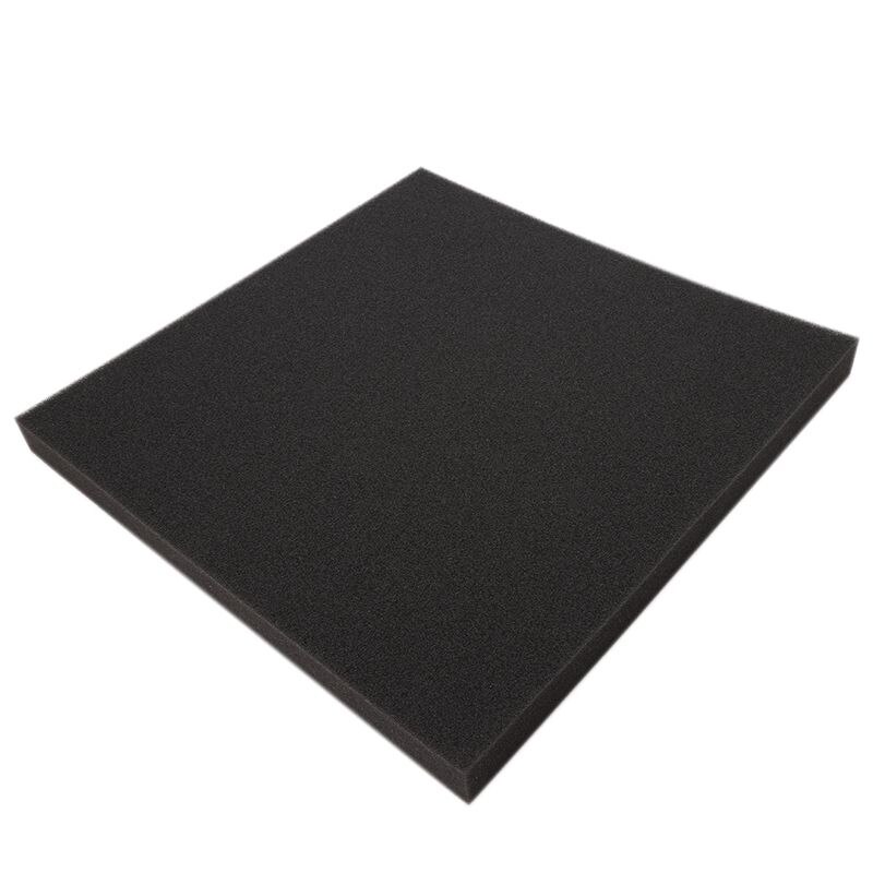Activated Carbon Foam Pad Filter Aquarium Square Filtration Sponge Sheet: S